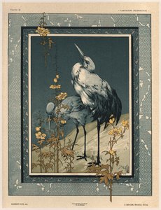Haikarat, levy 40 julkaisusta "Fantaisies decorations", kaiverrus Gillot, julkaisija Jules Rouam, Librairie de l