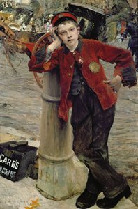 Lontoon Bootblack tekijältä Jules Bastien Lepage