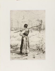 Paluu kentältä, 1878 tekijältä Jules Bastien Lepage