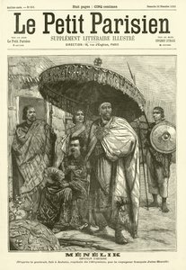 Menelik, Abessinian keisari