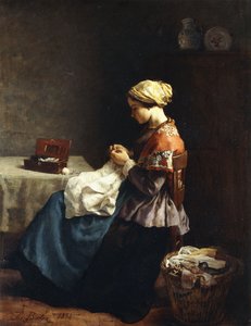 Pieni ompelija, 1858