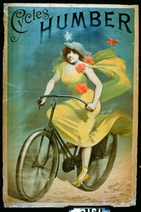 Humber Cyclesin mainonta tekijältä Jules Cheret