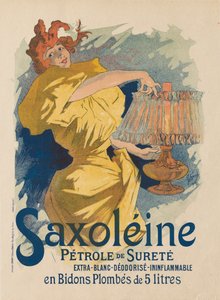 Julisteen mestarit: Pl. 13, Saxoléine, 1895.