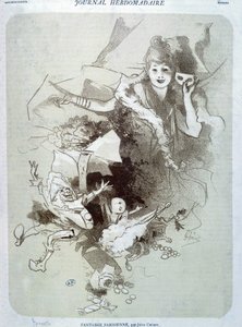 Parisian Fantasia: Nuket - Cherretin juliste tekijältä Jules Cheret