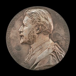 DR. Samuel Pozzi, 1846-1918, lääkäri [kääntöpuoli], 1906.