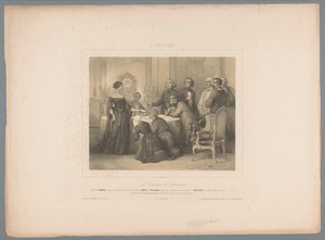 Herodias esittelee testamenttinsa Testamentin avaus (nimi esineessä) Kohtauksia Eugène Suen romaanista Vaeltava juutalainen (sarjan nimi) Vaeltava juutalainen (sarjan nimi esineellä) tekijältä Jules  David