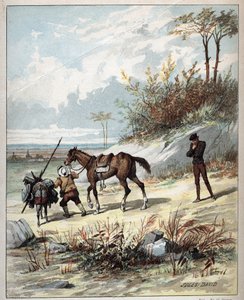 Don Quijote ja Sancho Panza - Don Quijoten historia (Don Quijote) - 1887 - Miguel de Cervantes Saavedra (1547-1616) -