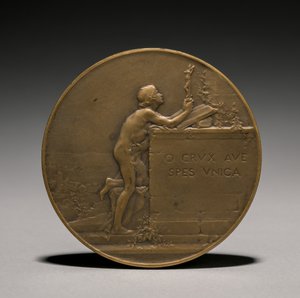 Mitalin kääntöpuoli, 1800-luku. tekijältä Jules Dupré