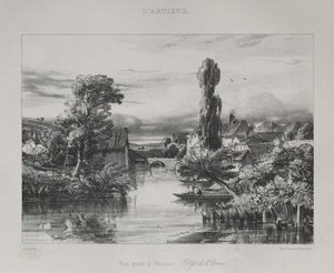 Näkymä lähellä Alençonia, 1839. tekijältä Jules Dupré