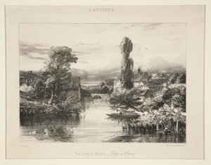 Vue-palkinto Alenconissa; alkaen L tekijältä Jules Dupré