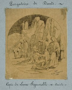 Danten kiirastuli tekijältä Jules Elie Delaunay