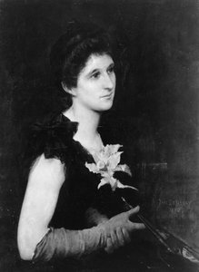 Rouva Charles L. Hutchinsonin muotokuva, 1890. tekijältä Jules Elie Delaunay