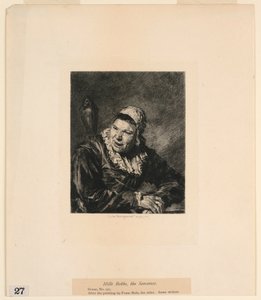 Hille Bobbe, noita, "Etchings of Pictures in the Metropolitan Museum, New York" tekijältä Jules Ferdinand Jacquemart