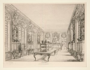 Le Cabinet des Medailles tekijältä Jules Ferdinand Jacquemart