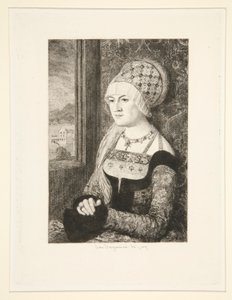 Naisen muotokuva tekijältä Jules Ferdinand Jacquemart