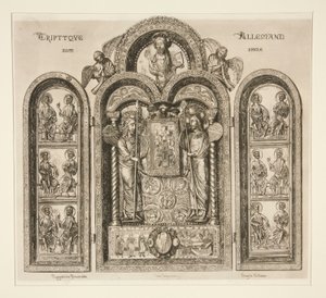 Saksalainen triptyykki / Xllme tekijältä Jules Ferdinand Jacquemart