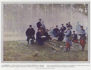 Bivouacissa tekijältä Jules Gervais Courtellemont