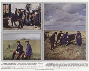 Tykistö Bugle, 90-luvun tykki, Zouave-upseerit
