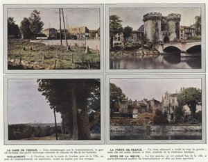 Verdunin rautatieasema, La Porte de France, Douaumont, Banks of the Meuse
