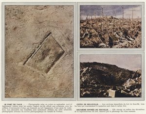 Fort de Vaux, Cotes de Belleville, toinen sisäänkäynti Souvilleen