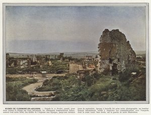 Clermont-En-Argonnen rauniot