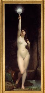 Totuus. Totuuden personointi. Jules Lefebvren (1836-1911) maalaus