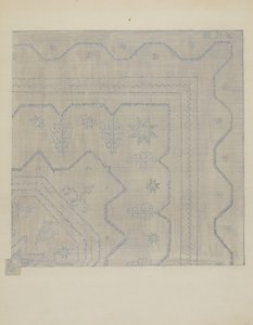 Candlewick Coverlet Woven, n. 1936.