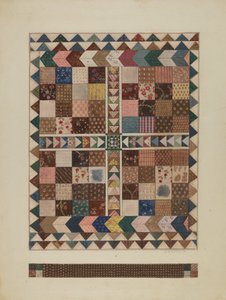 Patchwork Crib Quilt, 19351942. tekijältä Jules Lefevere