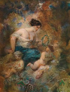 Allegoria, c1869-1892, 1906. tekijältä Jules Lessore