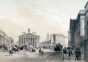 The Bank of England, Royal Exchange and Mansion House, n. 1850
