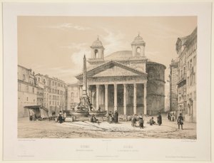 Rooma, Pantheon d tekijältä Jules Monthelier