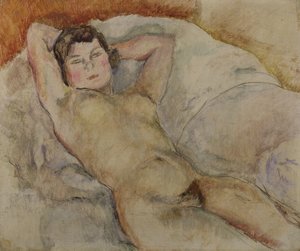 Makaava alastonkuva, n. 1909