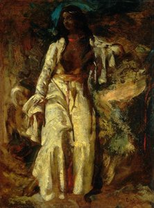 Nubian nainen tekijältä Jules Robert Auguste