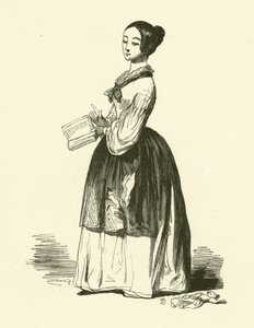 The Governess (kaiverrus) tekijältä Jules pseudonym for Gagne Jacques (after) Gagniet