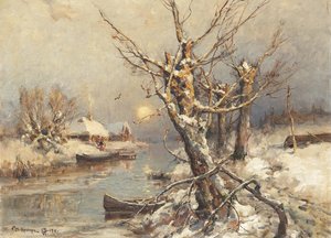 Talvi-aurinko, 1911 tekijältä Juli Julievich Klever