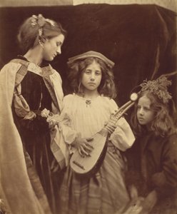 Minstrel-ryhmä,1867 (kuva) tekijältä Julia Margaret Cameron