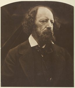 Alfred, Lord Tennyson, 1869, painettu 1875. tekijältä Julia Margaret Cameron