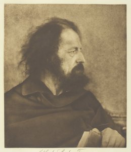 Alfred, Lord Tennyson Dirty Monk, 1865, painettu n. 1893. tekijältä Julia Margaret Cameron