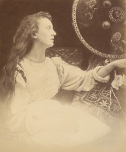 Elaine lilja - Astolatin piika, 1874. tekijältä Julia Margaret Cameron