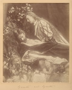 Gareth ja Lynette tekijältä Julia Margaret Cameron