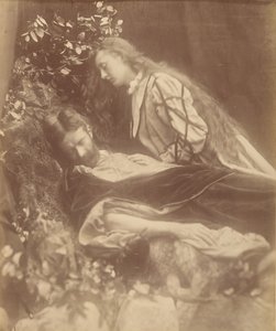 Gareth ja Lynette, 1874. tekijältä Julia Margaret Cameron