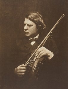 Herr Joseph Joachim, 1868, painettu 1875. tekijältä Julia Margaret Cameron