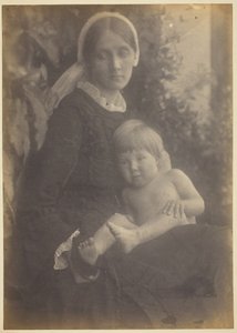 Rouva Herbert Duckworth ja Gerald Duckworth, 1872. tekijältä Julia Margaret Cameron