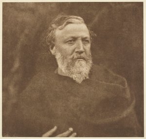 Robert Browning, 1865, painettu 1875. tekijältä Julia Margaret Cameron