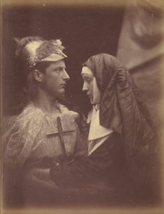 Sir Galahad ja kalpea nunna tekijältä Julia Margaret Cameron