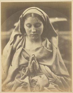 Pyhä Agnes tekijältä Julia Margaret Cameron