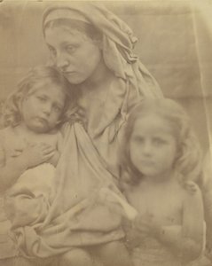 Mietteliäs Madonna, 1864. tekijältä Julia Margaret Cameron