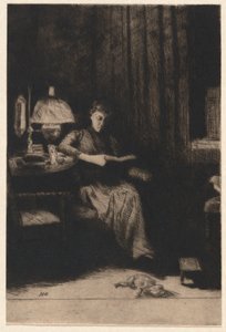Iltalamppu tekijältä Julian Alden Weir