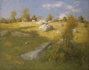 Upland Pasture, n. 1905. tekijältä Julian Alden Weir