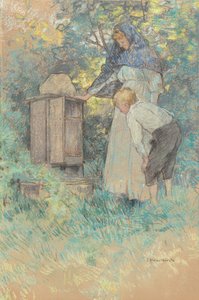 Mehiläisiä katsomassa tekijältä Julian Alden Weir